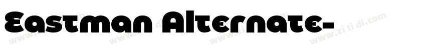 Eastman Alternate字体转换